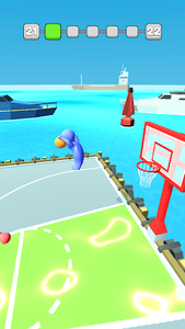 Basket Dunk 3D - Gameplay image of android game