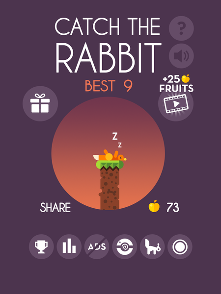 Catch The Rabbit - Gameplay image of android game