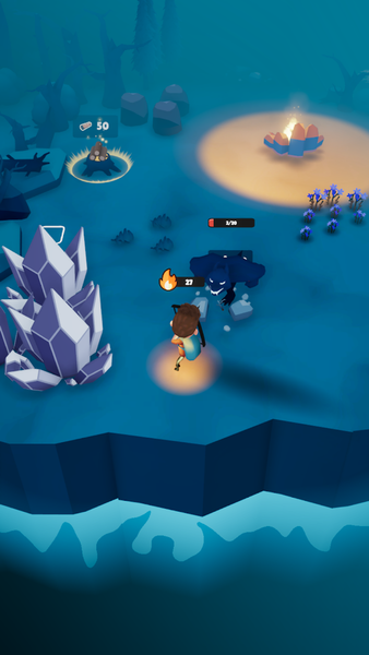 Dark Forest Survivor - Gameplay image of android game