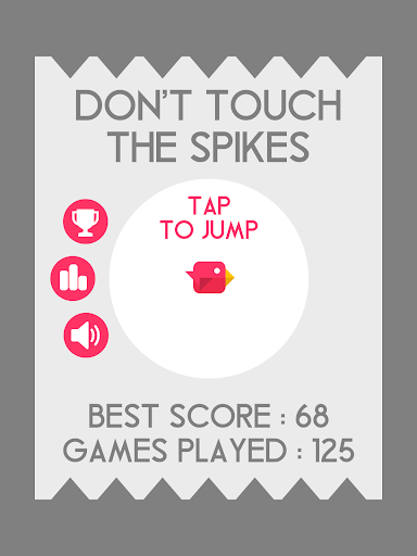 Don't Touch The Spikes - Gameplay image of android game