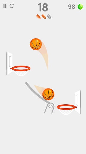 Dunk Line - Gameplay image of android game