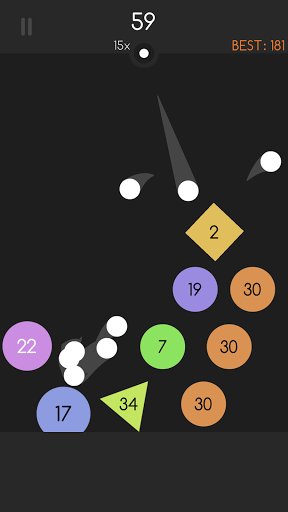 Falling Ballz - Gameplay image of android game