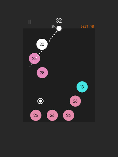 Falling Ballz - Gameplay image of android game