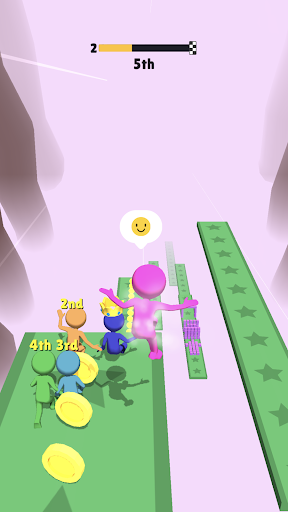 Fall Race 3D - Gameplay image of android game