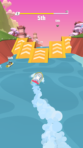 Flippy Race - Gameplay image of android game