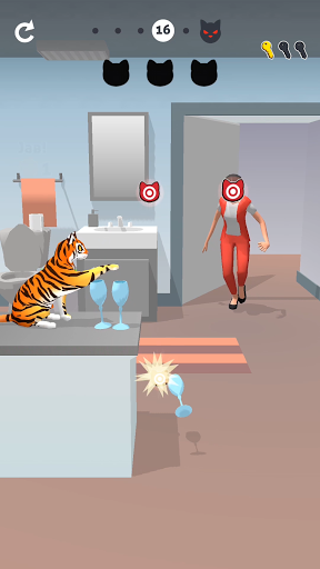 Jabby Cat 3D - Gameplay image of android game