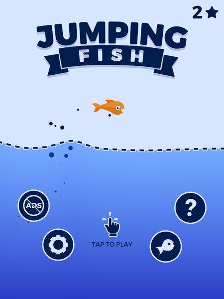 Jumping Fish - Gameplay image of android game