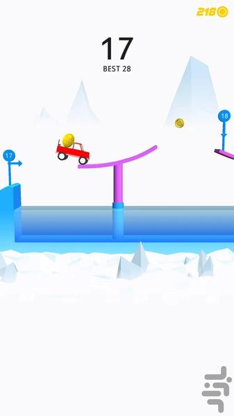 Risky Road - عکس برنامه موبایلی اندروید