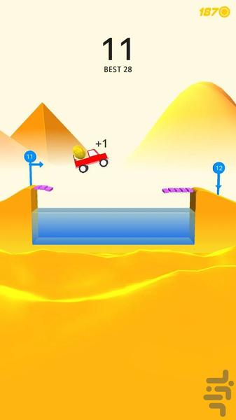 Risky Road - عکس برنامه موبایلی اندروید