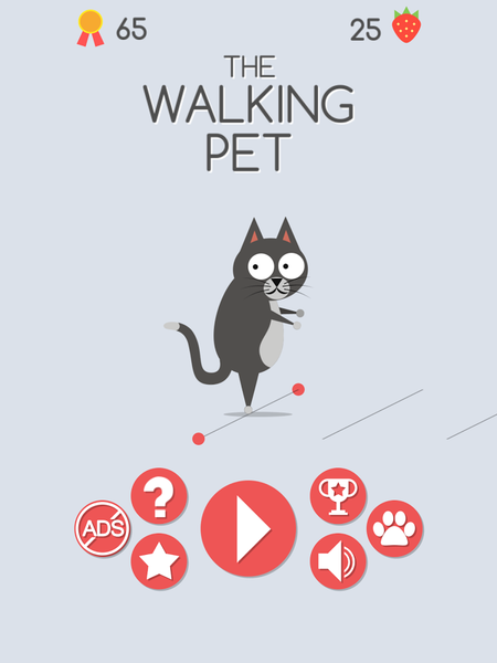 Walking Pet - Gameplay image of android game