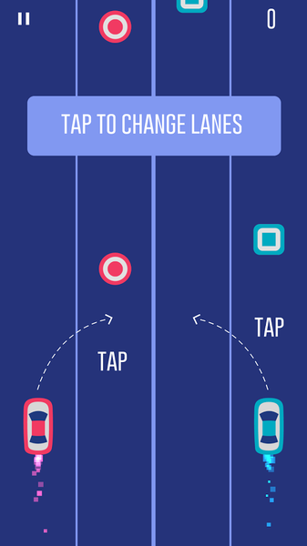 2 Cars - Gameplay image of android game