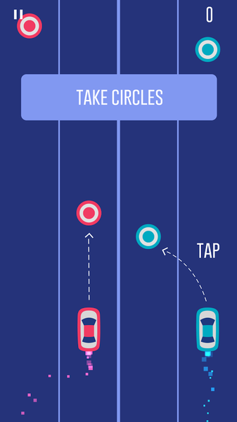 2 Cars - Gameplay image of android game