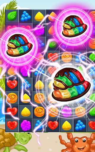 Cream Candy Rain - Match ۳ Game - عکس بازی موبایلی اندروید