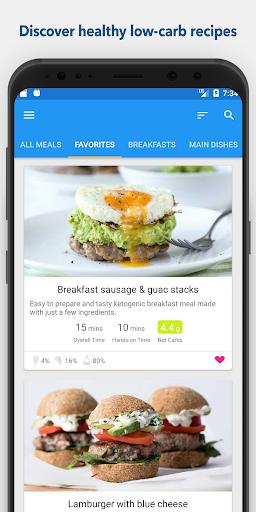Keto Diet Tracker & Fasting - عکس برنامه موبایلی اندروید