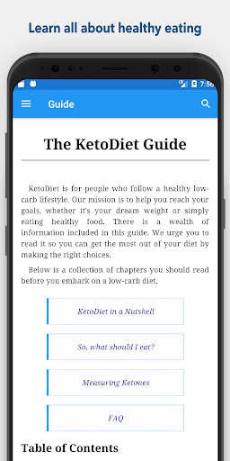 Keto Diet Tracker & Fasting - عکس برنامه موبایلی اندروید