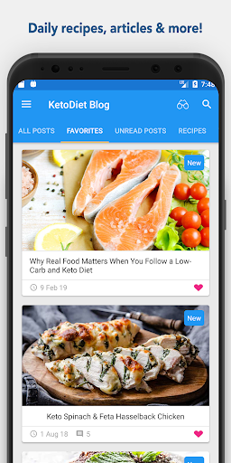 Keto Diet Tracker & Fasting - عکس برنامه موبایلی اندروید