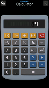 Calculator - عکس برنامه موبایلی اندروید