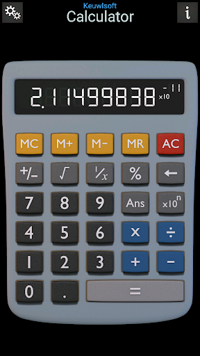 Calculator - Image screenshot of android app