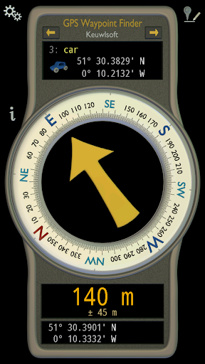 GPS Waypoint Finder - Image screenshot of android app