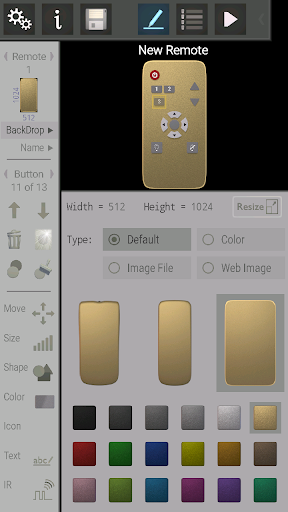 IR Remote Creator - عکس برنامه موبایلی اندروید