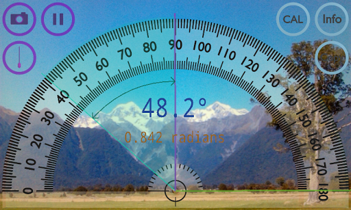 Protractor - Image screenshot of android app
