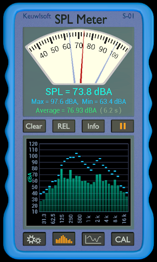 SPL Meter - Image screenshot of android app