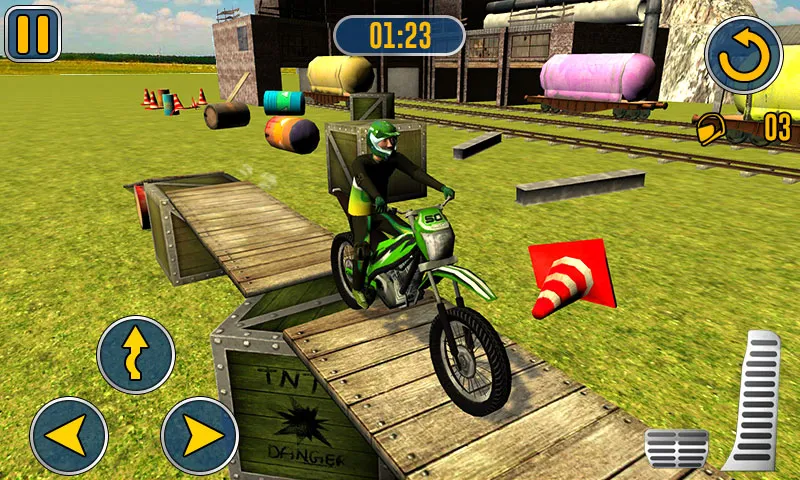 Stunt Motocross Rider - عکس بازی موبایلی اندروید