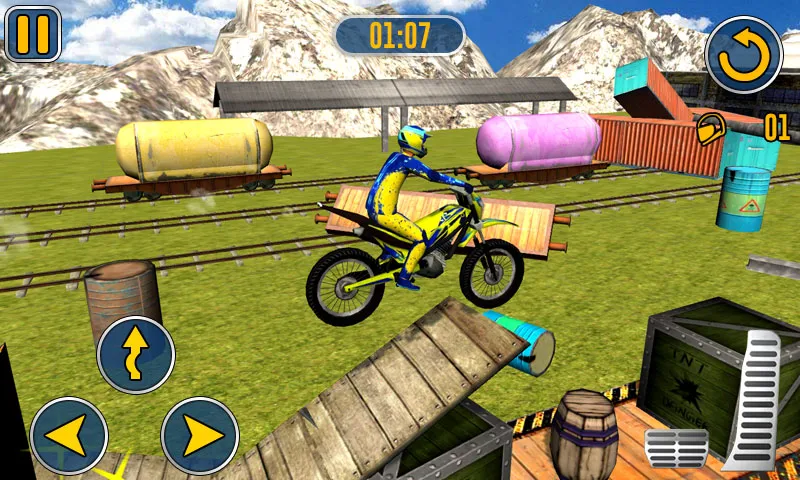 Stunt Motocross Rider - عکس بازی موبایلی اندروید