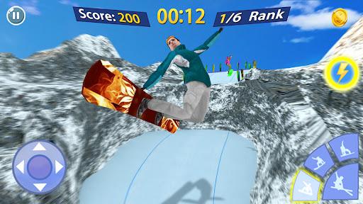 Snow Mountain Skater - Image screenshot of android app