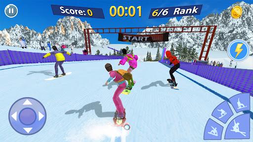 Snow Mountain Skater - Image screenshot of android app