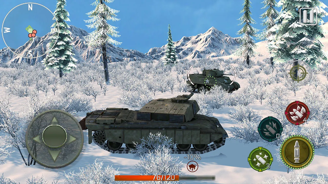 Tank War Strike ۳D - عکس بازی موبایلی اندروید