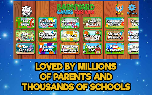 Barnyard Games For Kids - عکس بازی موبایلی اندروید