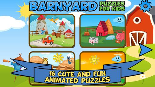 Barnyard Puzzles For Kids - عکس بازی موبایلی اندروید