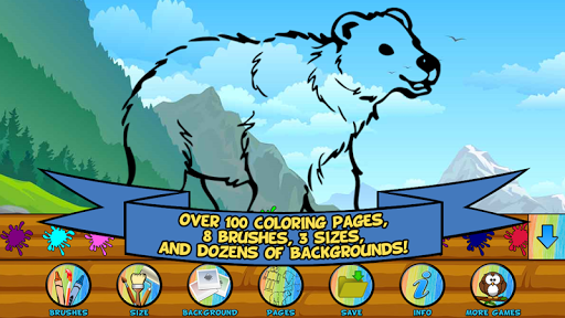 Coloring Book Fun - Gameplay image of android game