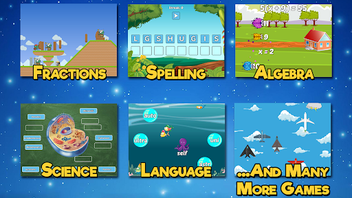 Fifth Grade Learning Games - Gameplay image of android game