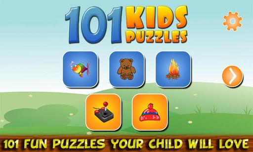 101 Kids Puzzles - عکس بازی موبایلی اندروید