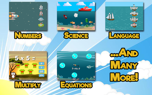 Second Grade Learning Games - Gameplay image of android game
