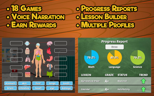 Second Grade Learning Games - عکس بازی موبایلی اندروید