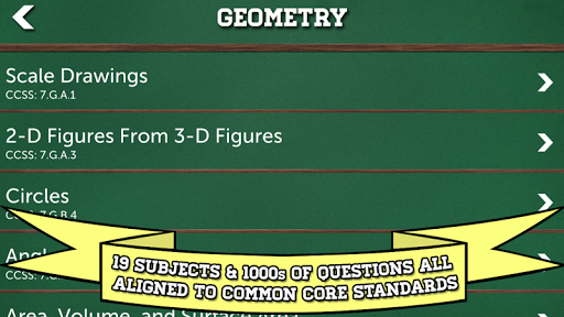 7th Grade Math Learning Games - عکس بازی موبایلی اندروید