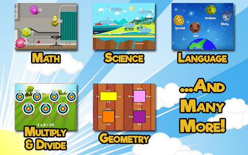 Third Grade Learning Games - عکس بازی موبایلی اندروید