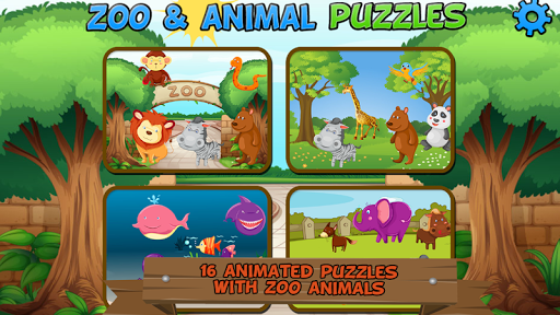 Zoo and Animal Puzzles - عکس بازی موبایلی اندروید