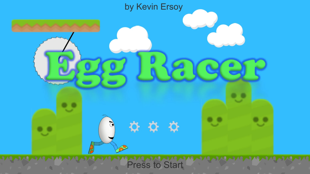Egg Racer Adventure - Gameplay image of android game