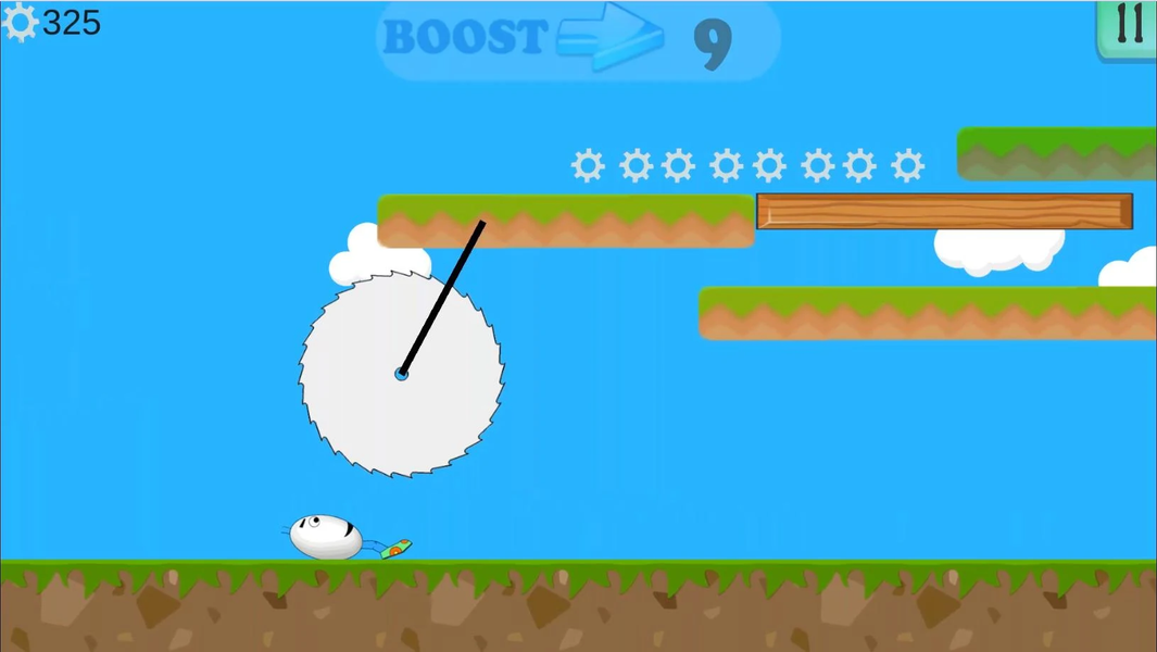 Egg Racer Adventure - Gameplay image of android game