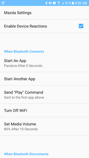 YouBlue React - Auto Bluetooth - Image screenshot of android app