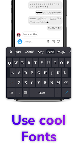 Font Keyboard: Fonts & Emoji - Image screenshot of android app