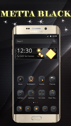Cool Black for Samsung/Huawei - Image screenshot of android app