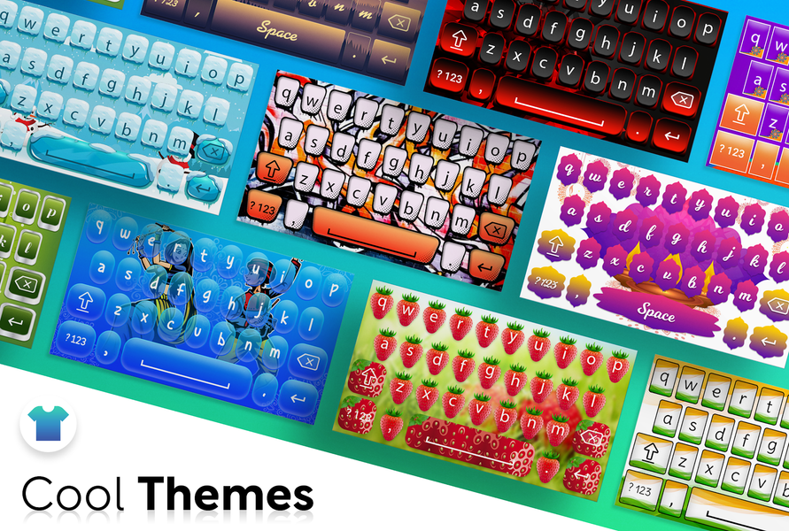 Photo Keyboard Themes & Fonts - عکس برنامه موبایلی اندروید
