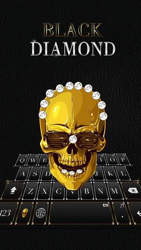 Blackdiamond Keyboard Theme - عکس برنامه موبایلی اندروید