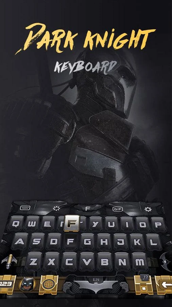 Dark Knight Keyboard Theme - عکس برنامه موبایلی اندروید