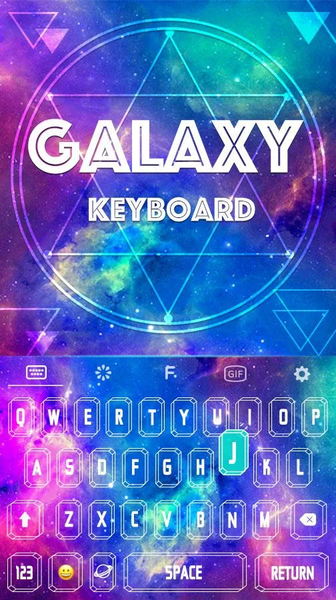 Color Keyboard Galaxy Theme - عکس برنامه موبایلی اندروید